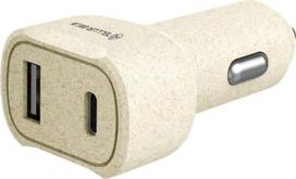 18w ikroviklis - Tellur Green car charger, 36W, 6A (PD18W   QC3.0) cream - 5 nuotrauka