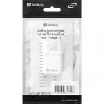 usb c pakrovejas - SANDBERG USB-C AC Charger PD20W SAVER | 341-42 - 2 nuotrauka