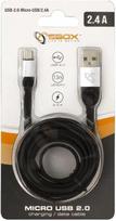 usb micro 0.5m -  Sbox USB->Micro USB M/M 1.5m USB-MICRO-2,4A - 2 nuotrauka