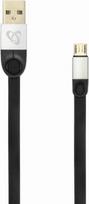 usb micro 0.5m -  Sbox USB->Micro USB M/M 1.5m USB-MICRO-2,4A - 3 nuotrauka