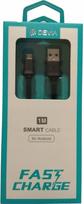 usb micro usb 1m - Devia Smart Series Micro Cable V2 (5V 2.1A,1M) black - 2 nuotrauka