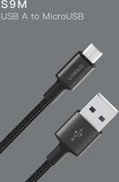 usb micro usb 1m - Orsen S9M USB A and Micro 2.1A 1m black - 3 nuotrauka