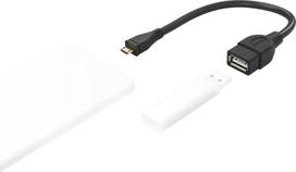 micro usb cable - Hama 00173892 USB 2.0 OTG adapterio laidas micro B kištukas - A lizdas 15 cm Juodas (Black) - 4 nuotrauka