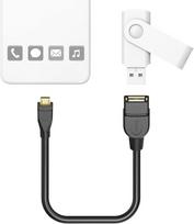 micro usb cable - Hama 00173892 USB 2.0 OTG adapterio laidas micro B kištukas - A lizdas 15 cm Juodas (Black) - 6 nuotrauka