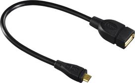 micro usb cable - Hama 00173892 USB 2.0 OTG adapterio laidas micro B kištukas - A lizdas 15 cm Juodas (Black) - 7 nuotrauka