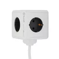 ac cable 5m - Tellur Power Cube AC Socket USB Extended - 3 nuotrauka