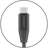 usb type c laidas 2 m - Orsen S33 Type-C Data Cable 2.1A 1.2m black - 2 nuotrauka