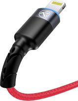 usb duomenu - Tellur Data cable USB to Lightning with LED Light, 3A, 1.2m red - 3 nuotrauka