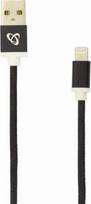 8 pin kabelis - Sbox USB 2.0 8 Pin IPH7-B black - 3 nuotrauka