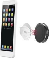 magnetas telefono - Hama 00201518 Magnet Car Mobile Phone Holder Juodas (Black) - 2 nuotrauka