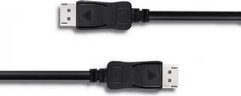 displayport cable 5m - Qoltec DisplayPort v1.4 Cable Black 1.5m - 3 nuotrauka