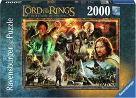 ziedu valdovas - Ravensburger Dėlionė Žiedų valdovas: Atgaila 2000 vnt. 17293 - 2 nuotrauka