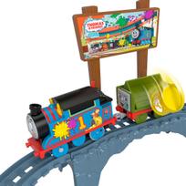 gelezinkel - Mattel Thomas & Friends rinkinys Dažų pristatymas, HTN34 - 5 nuotrauka