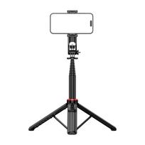 trikojis telefonui - Hurtel WC1Y2S asmenukių lazda 1.3m su trikojiniu laikikliu, juoda (Black) - 3 nuotrauka