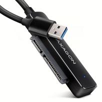 sata 3 kabelis - AXAGON ADSA-FP2A USB-A 5Gbps SLIM adapteris 2.5" SSD/HDD (Juodas) - 8 nuotrauka