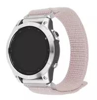 apyranke 22mm - Fixed | Sporty Strap for Garmin QuickFit 22mm | 160-210 mm | Rose gold | Nylon | FIXNST2-QF22MM-ROG - 2 nuotrauka