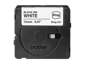 juoda lipni juosta - Brother BTAG-231 | Black on White | Btag | BTAG231 - 4 nuotrauka