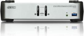 displayport 2.1 kabelis - ATEN 2-Port USB 3.0 DisplayPort KVMP Switch (Cables included) - 2 nuotrauka