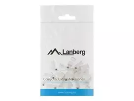 rj45 kistukai - Lanberg Cat. 5e UTP RJ-45 Plug x 20 - 4 nuotrauka