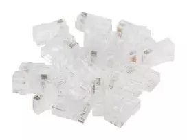 rj45 kistukai - Lanberg Cat. 5e UTP RJ-45 Plug x 20 - 5 nuotrauka