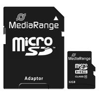 kortele sdhc - MediaRange MR959 32GB microSDHC Class 10 + SD Adapter - 2 nuotrauka