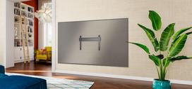 40 tv stovas - Vogel's Elite TVM 5705 Fiksuotas Sieninis Televizoriaus Laikiklis 40"-110", Juodas (Black) - 3 nuotrauka