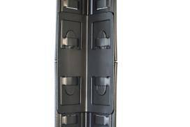 175 - 4IQ Sandėliavimo lentyna, 220 x 110 x 45 cm, 175 kg, Juoda (Black) - 2 nuotrauka