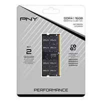 16 3200 - PNY MN16GSD43200-SI DDR4 16GB (1x16GB) 3200MHz SO-DIMM Juodas (Black) - 2 nuotrauka