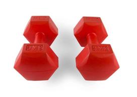 bitumine - Bituminiai hanteliai 4Fizjo, 2x3 kg - 4 nuotrauka