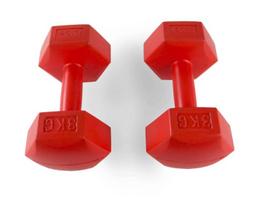 bitumine - Bituminiai hanteliai 4Fizjo, 2x3 kg - 5 nuotrauka