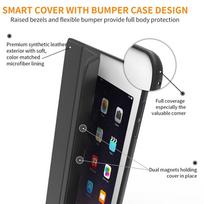 plansetes deklas - Tech-Protect SmartCase Case Apple iPad 9.7" Black - 8 nuotrauka