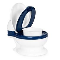 naktipuodis - Ecotoys naktipuodis Training Potty, mėlyna/balta (Blue/White) - 2 nuotrauka