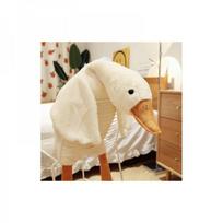 zaislas pagalve - Pliušinis žaislas Žąsis Kruzzel 24720, 130 cm, baltas (White) - 3 nuotrauka
