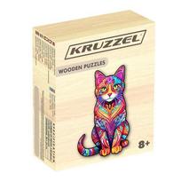 delione kates - Kruzzel Medinė dėlionė Katė 22878, 130 det. - 13 nuotrauka