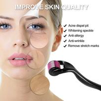 derma roller 1.0 mm - Kosmeda priemonės adatinis volelis mezoterapijai su 540 medicininio plieno adatomis, ilgis 1,00 mm - 4 nuotrauka