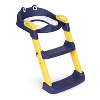 tualeto laiptelis - EcoToys tualeto sėdynė su laipteliais, mėlyna/geltona(Blue/Yellow) - 4 nuotrauka
