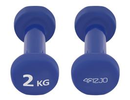 hanteliai 2 kg - Hanteliai 4Fizjo, 2x2 kg - 3 nuotrauka