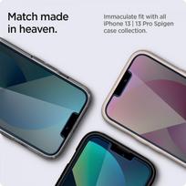iphone 14 pro spigen - Spigen "Glas.TR EZ FIT Privacy Glass" Apple iPhone 13/13 Pro - 2 vnt. - 2 nuotrauka