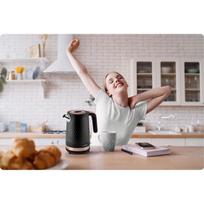 juodas virdulys - Berdsen BD-705 1.7L Elektrinis virdulys Juodas ir Varinis (Black and Copper) - 9 nuotrauka