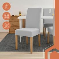 pilis - Ruhhy Kėdžių užvalkalai - 6 vnt. šviesiai pilki (Light Grey) 25991 - 4 nuotrauka