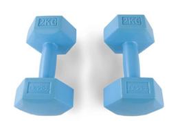 hanteliai 2 kg - Bituminiai hanteliai 4Fizjo, 2x2 kg - 3 nuotrauka