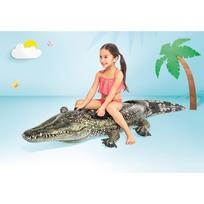 plaukimo lenta - Intex Ride On Swimming Board Realistic Gator  Age 3+, 170 x 86 cm - 3 nuotrauka