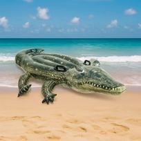 plaukimo lenta - Intex Ride On Swimming Board Realistic Gator  Age 3+, 170 x 86 cm - 5 nuotrauka