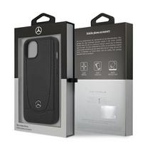 apple iphone 15 plus - Mercedes-Benz "MEHCP15MARMBK Hardcase Leather Urban iPhone 15 Plus" - 2 nuotrauka