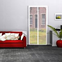 priemones nuo uodu - Dviejų dalių durų tinklelis nuo uodų AG158A, 2 x 60x200 cm - 7 nuotrauka