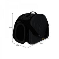 ara - Purlov Transporter - šuns/katės krepšys, Juodas (Black) - 2 nuotrauka