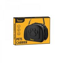 ara - Purlov Transporter - šuns/katės krepšys, Juodas (Black) - 4 nuotrauka