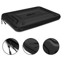 laptop dekl - Tech-Protect Kevlar Pro Laptop Case 13-14" - Black - 8 nuotrauka