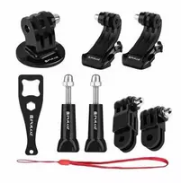 action camera - Puluz 20 in 1 priedų rinkinys sporto kameroms PKT18 - 5 nuotrauka