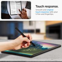 spigen stiklo - Spigen "Glas.tR EZ Fit" Apsauginis stiklas Samsung Galaxy Tab S9 11'' X710 / X716B - Skaidrus (Transparent) - 3 nuotrauka